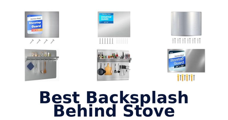 best backsplash behind stove