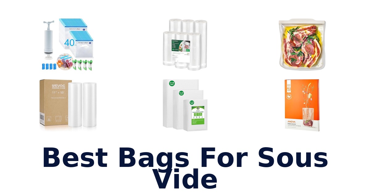 best bags for sous vide