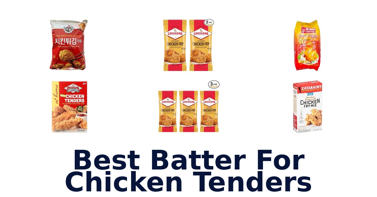 best batter for chicken tenders