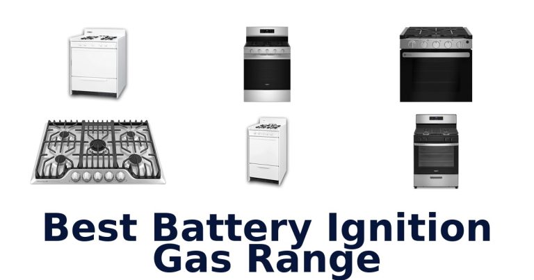 best battery ignition gas range