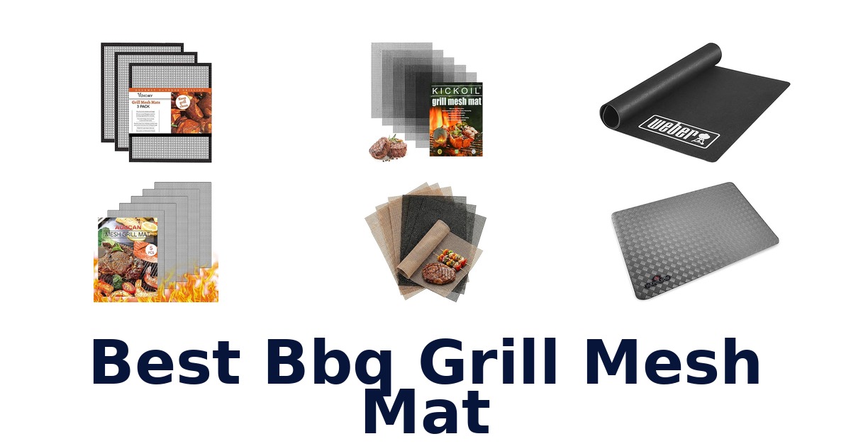 best bbq grill mesh mat