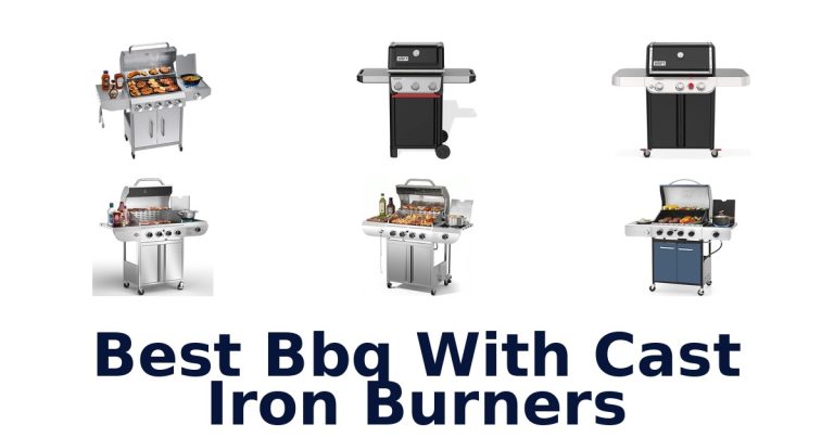 best bbq with cast iron burners