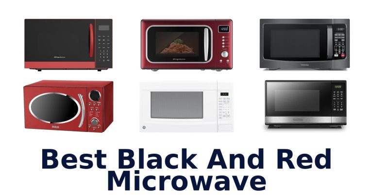 best black and red microwave