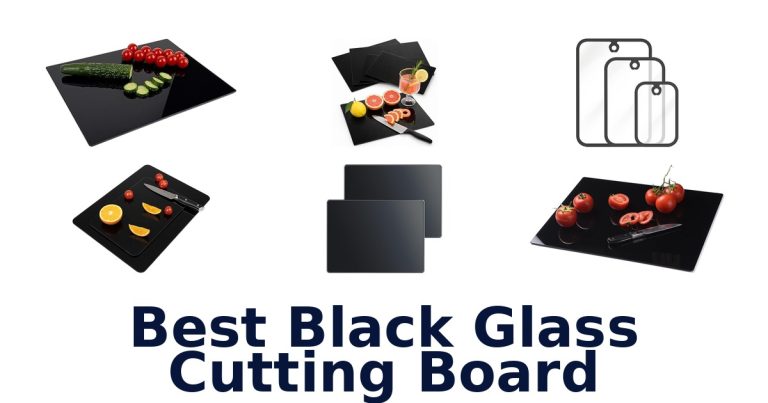 best black glass cutting board