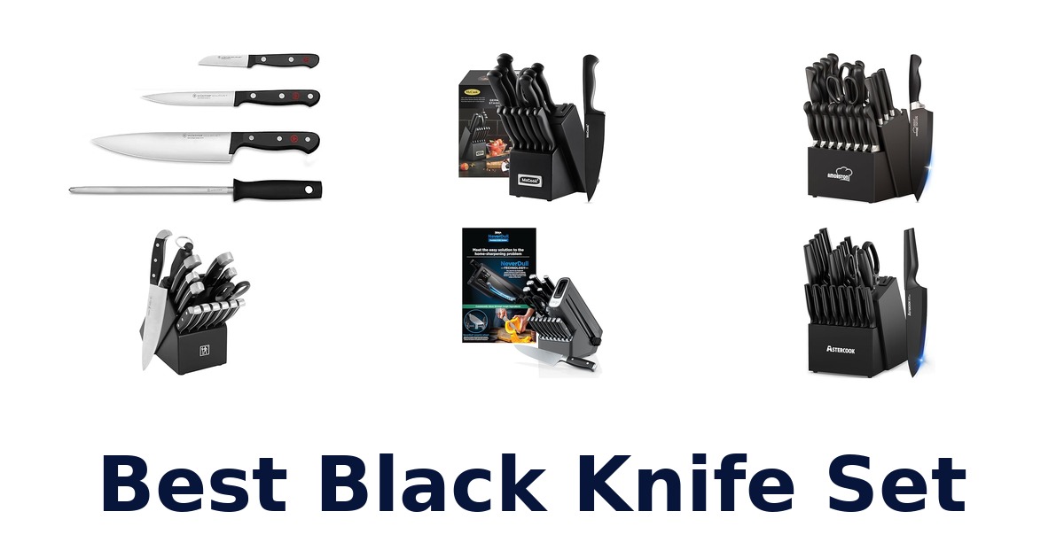 best black knife set