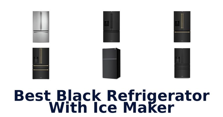 best black refrigerator with ice maker