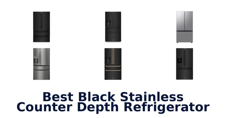 best black stainless counter depth refrigerator