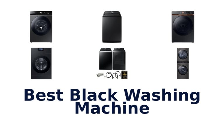 best black washing machine