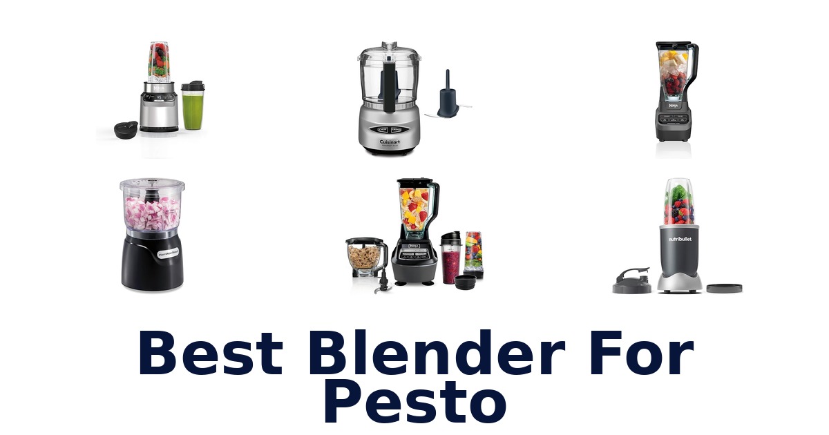 best blender for pesto