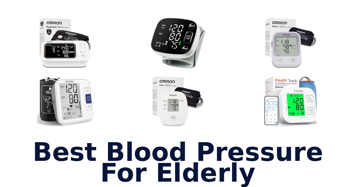 best blood pressure for elderly