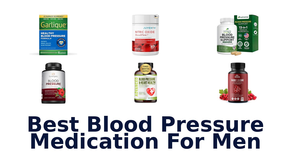 best blood pressure medication for men
