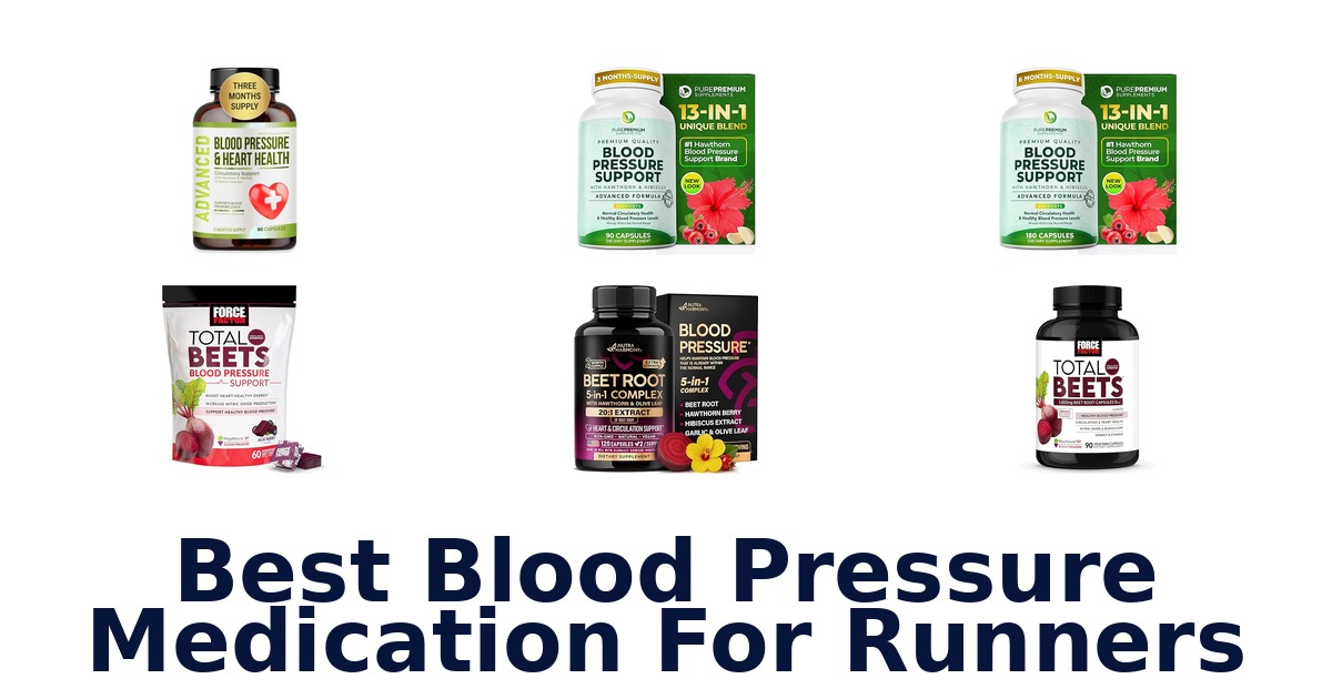 best blood pressure medication for runners