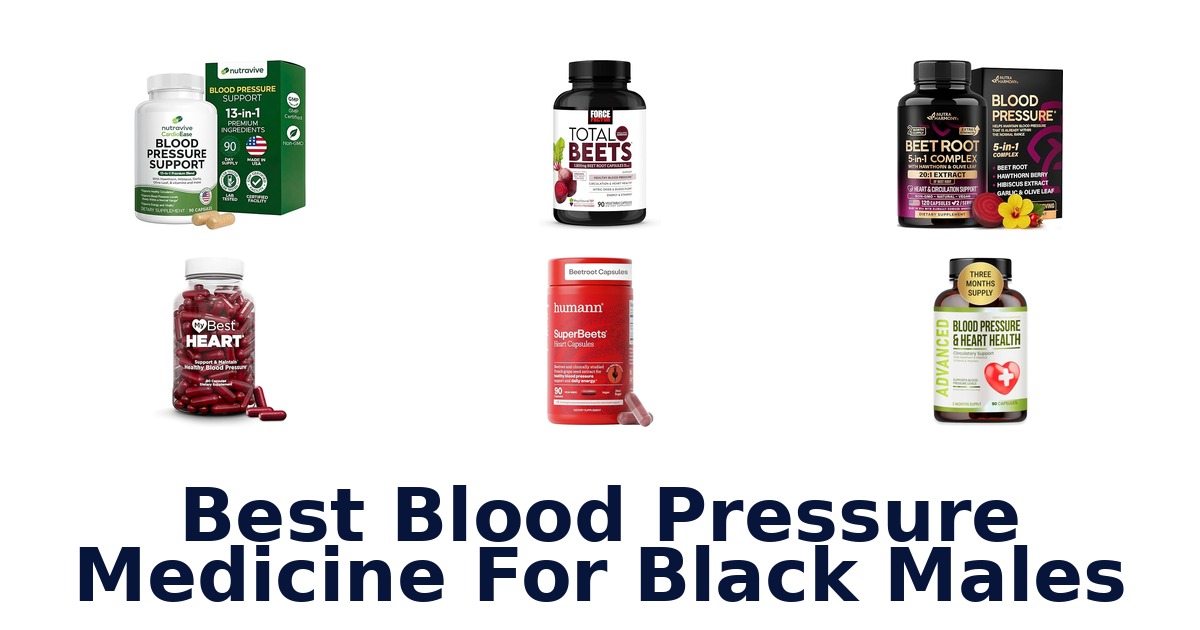 best blood pressure medicine for black males