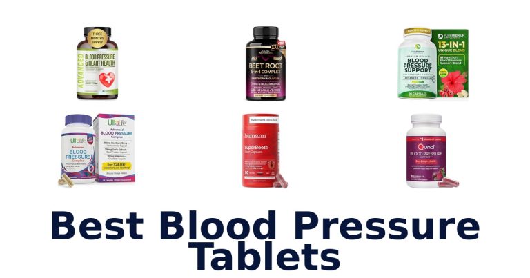 best blood pressure tablets