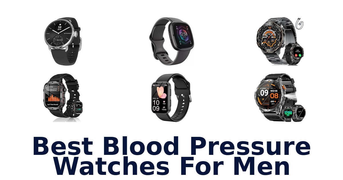 best blood pressure watches for men