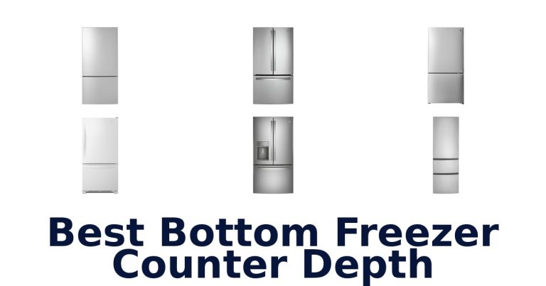 best bottom freezer counter depth