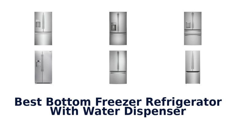 best bottom freezer refrigerator with water dispenser