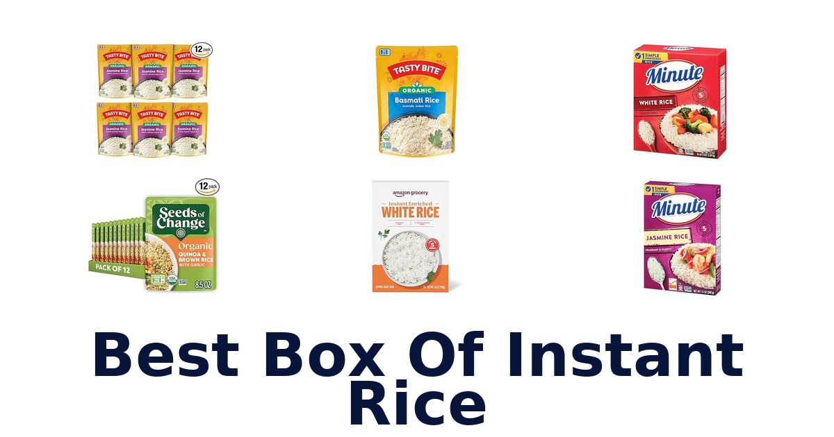 best box of instant rice