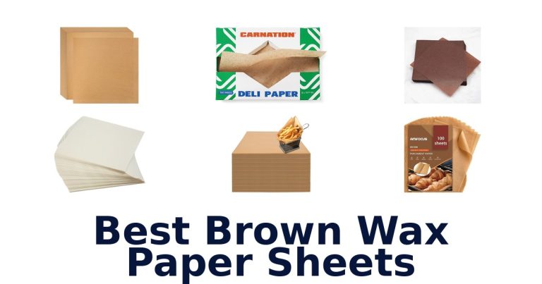 best brown wax paper sheets