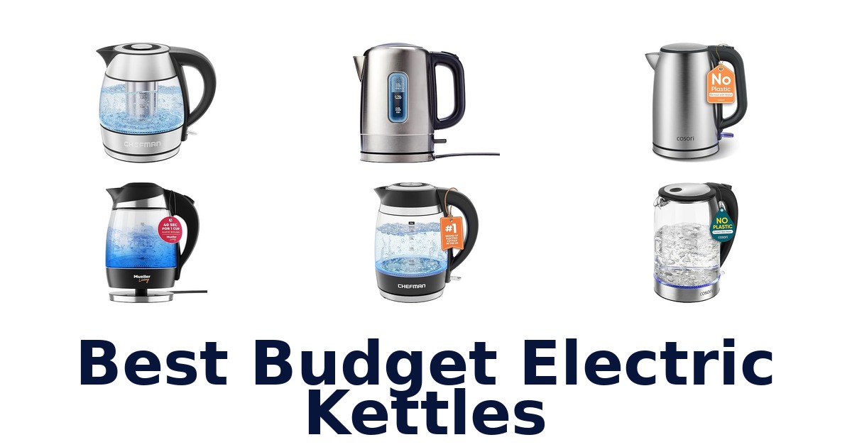 best budget electric kettles