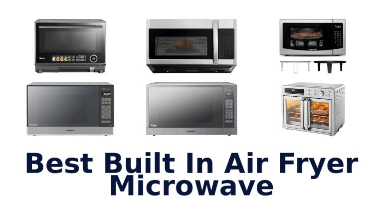 best built in air fryer microwave