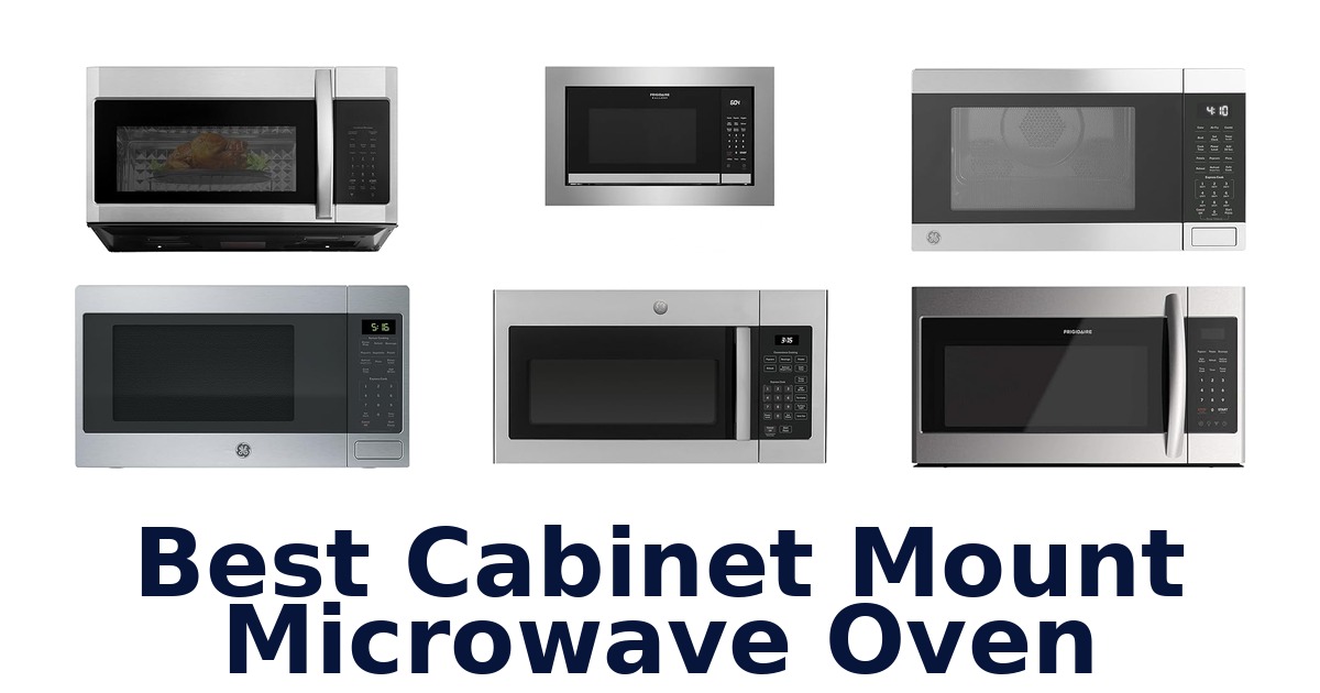 best cabinet mount microwave oven