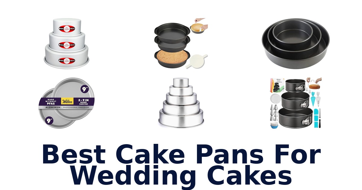 best cake pans for wedding cakes