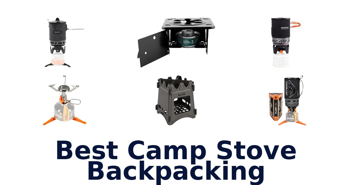 best camp stove backpacking