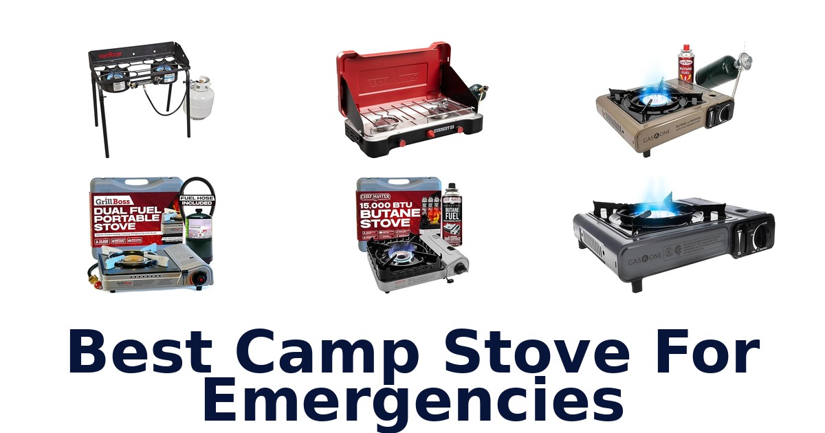 best camp stove for emergencies