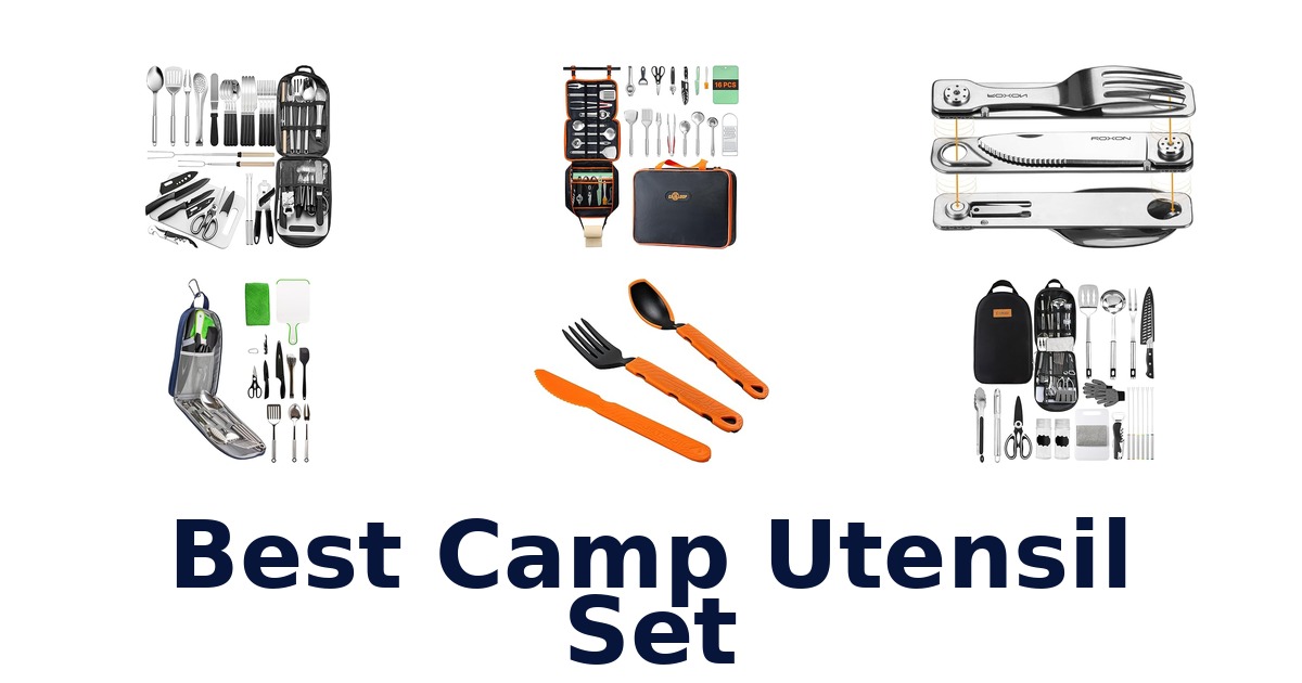 best camp utensil set