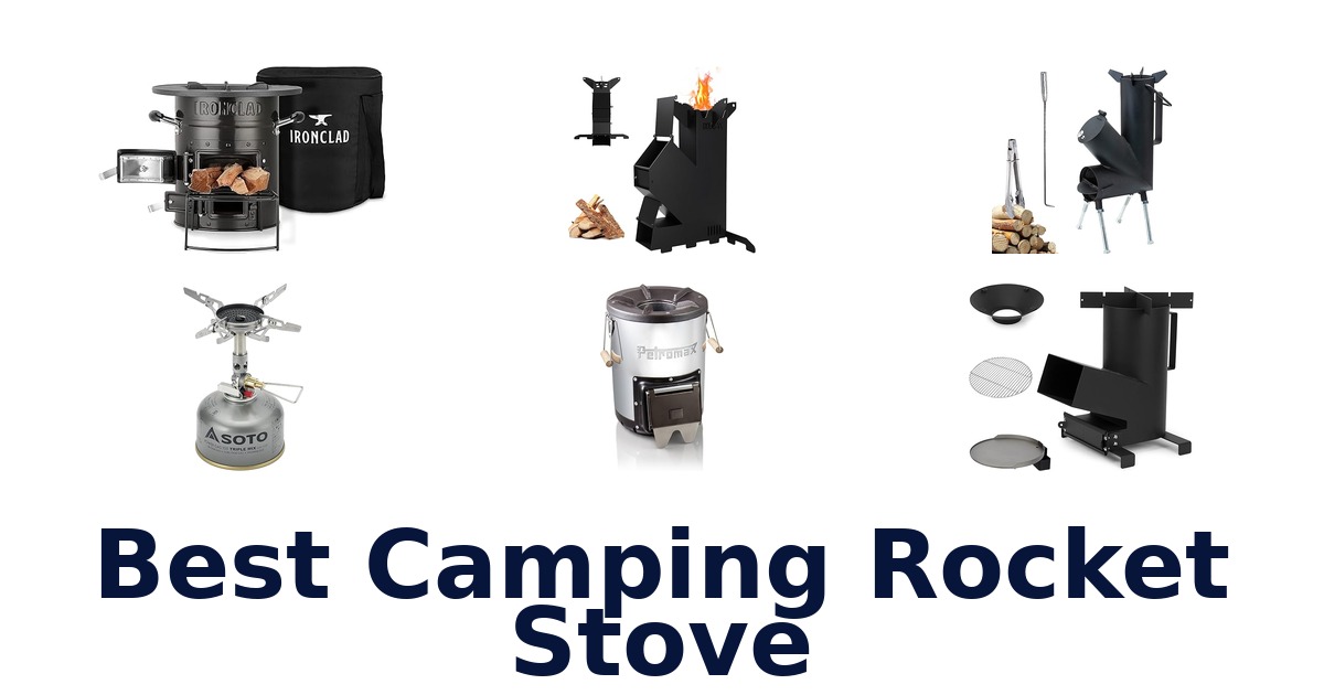 best camping rocket stove