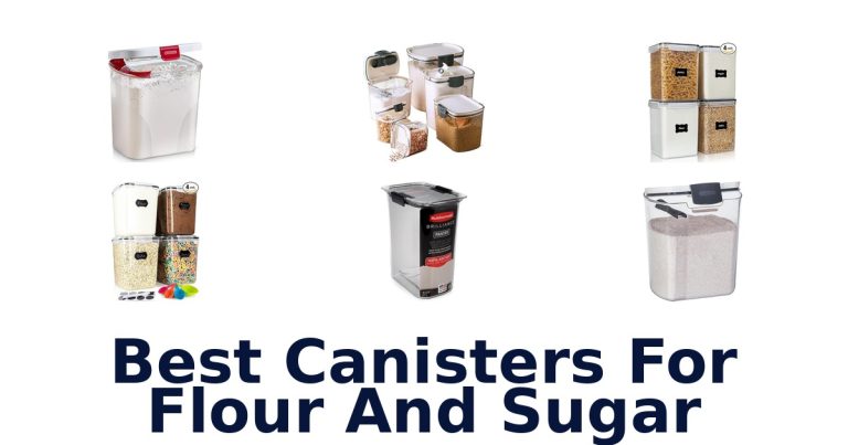 best canisters for flour and sugar