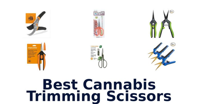best cannabis trimming scissors