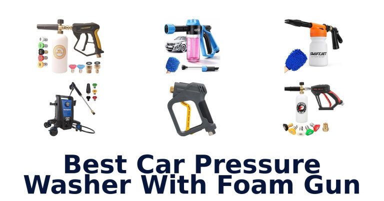 best car pressure washer with foam gun