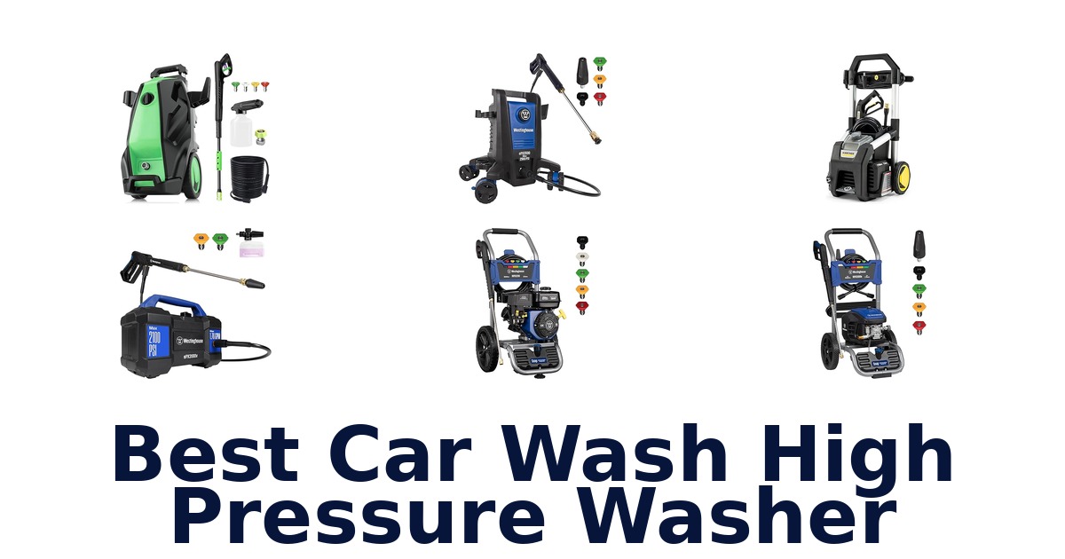 best car wash high pressure washer