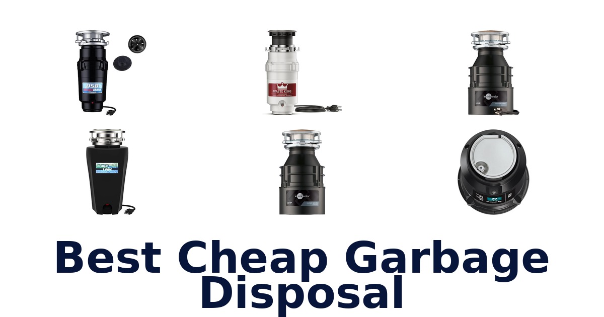 best cheap garbage disposal