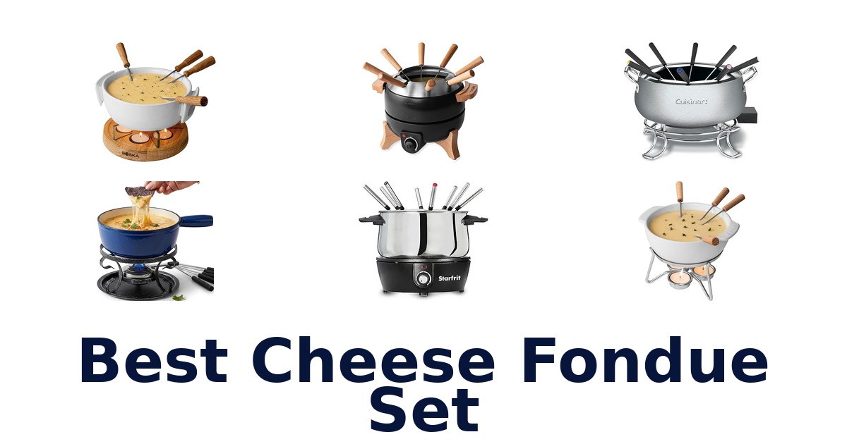 best cheese fondue set