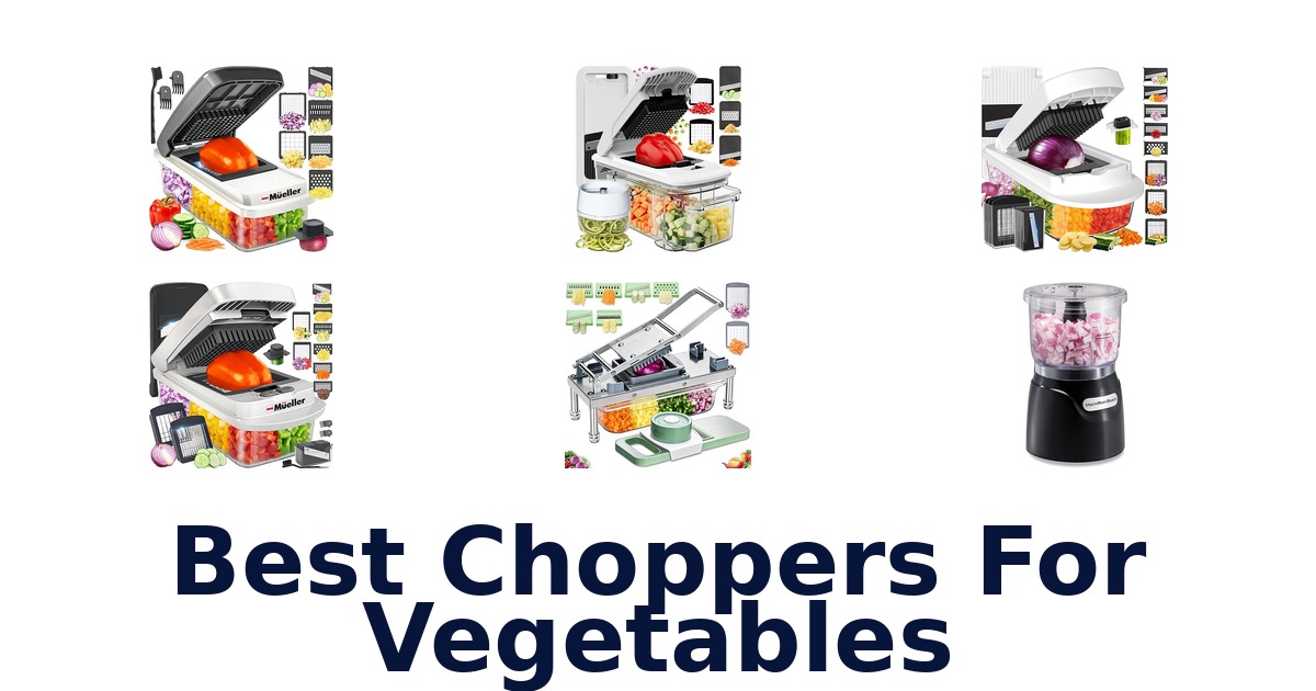 best choppers for vegetables