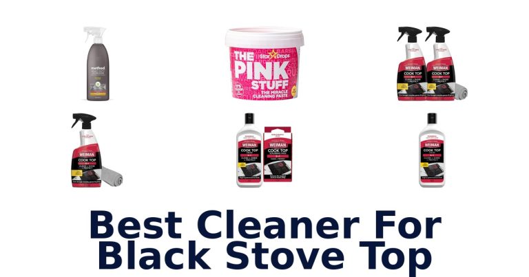 best cleaner for black stove top