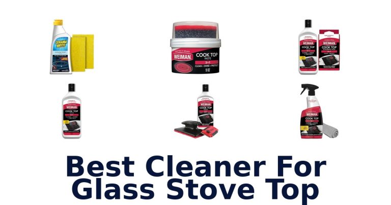 best cleaner for glass stove top