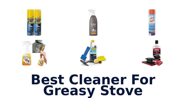 best cleaner for greasy stove