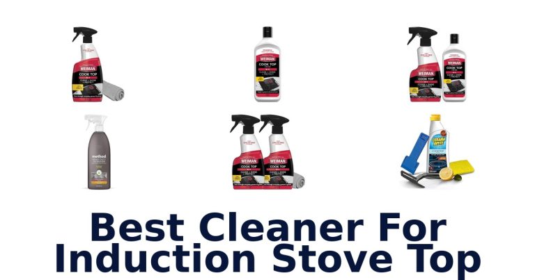 best cleaner for induction stove top