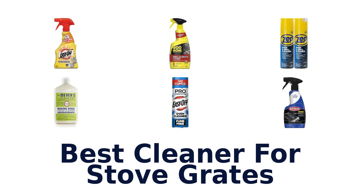 best cleaner for stove grates