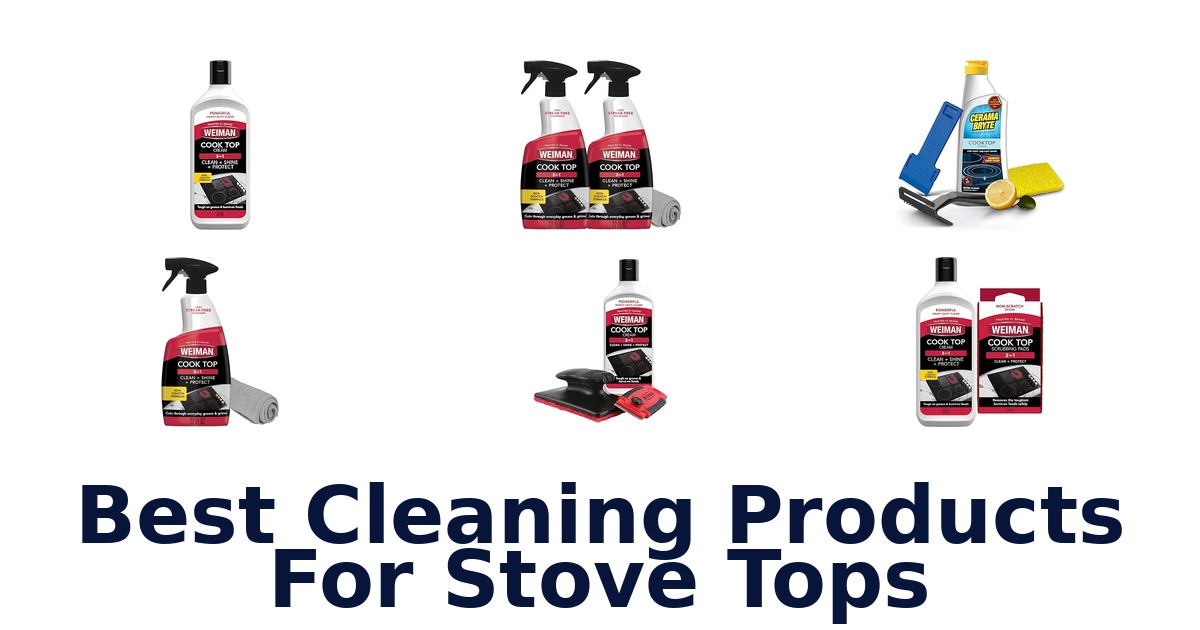 best cleaning products for stove tops