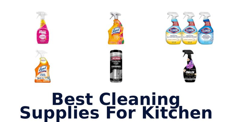 best cleaning supplies for kitchen