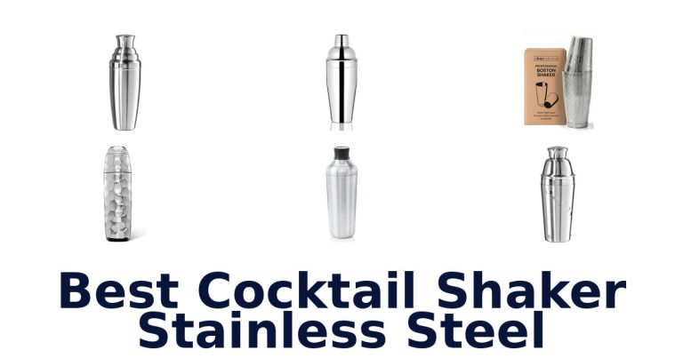 best cocktail shaker stainless steel