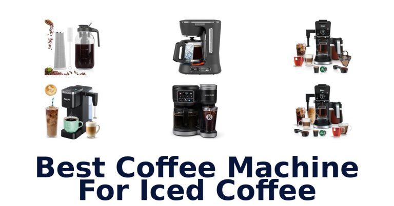 best coffee machine for iced coffee
