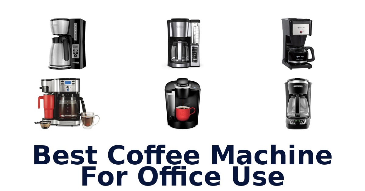 best coffee machine for office use