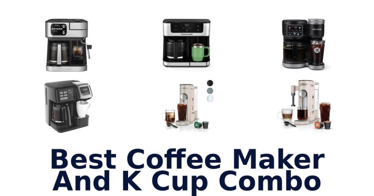 best coffee maker and k cup combo