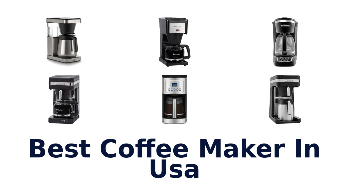 best coffee maker in usa